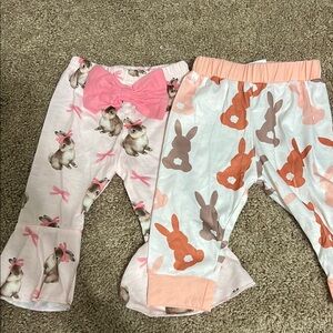 Amazon Baby Bottoms with Bunny Prints 0-3M